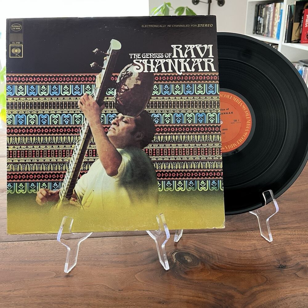 The Genius Of Ravi Shankar Vinyl LP 1967 Columbia CS 9560